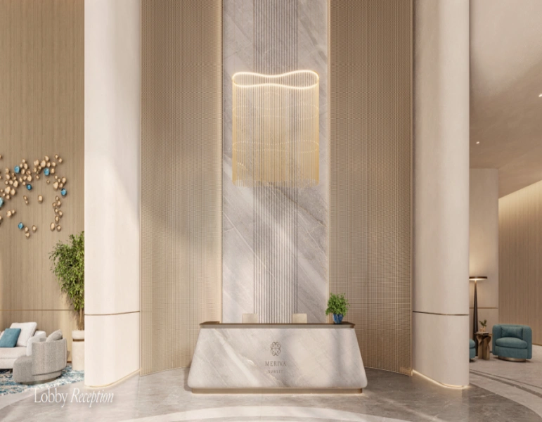 Luxuriöses Drei-Zimmer-Apartment mit modernem Design