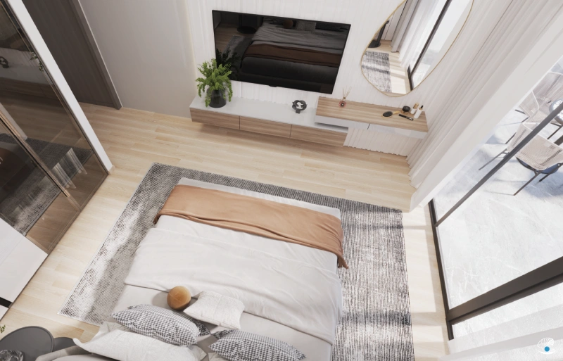 Geräumige 3-Zimmer-Wohnung mit privatem Pool in bester Lage!