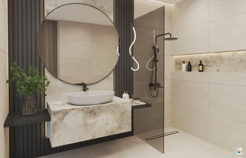 Geräumige 3-Zimmer-Wohnung mit privatem Pool in bester Lage!