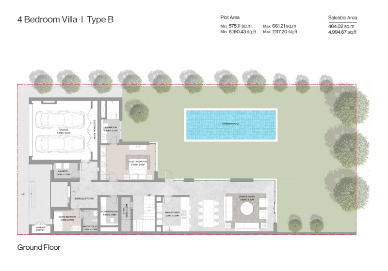 Atemberaubende 4-Schlafzimmer-Villa mit privatem Pool und modernem Design