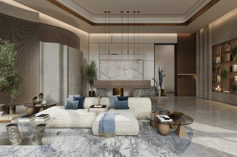 Stilvolle Drei-Zimmer-Wohnung mit modernem Design