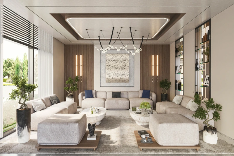 Stilvolle Drei-Zimmer-Wohnung mit modernem Design