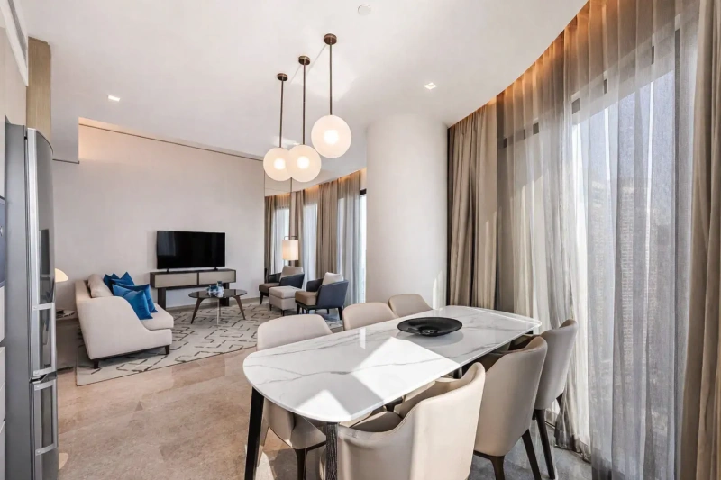 Modern Three Bedroom Apartment with Maid's Room