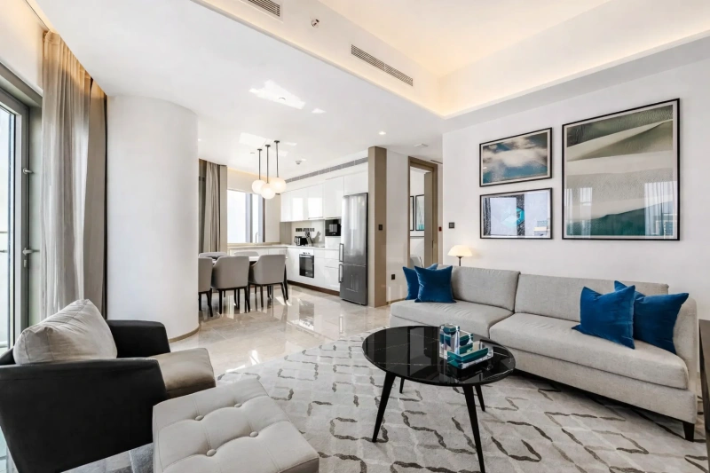 Modern Three Bedroom Apartment with Maid's Room