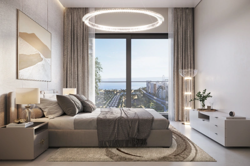 Atemberaubende Ein-Schlafzimmer-Wohnung mit Pool und Panoramablick