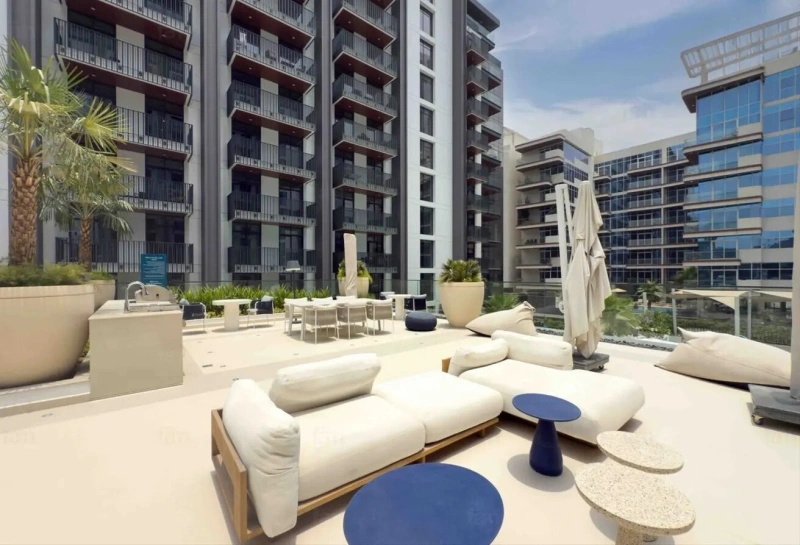 Exklusive 2-Zimmer Wohnung mit Poolblick und Erstbezug in Kensington Waters Sobha Hartland