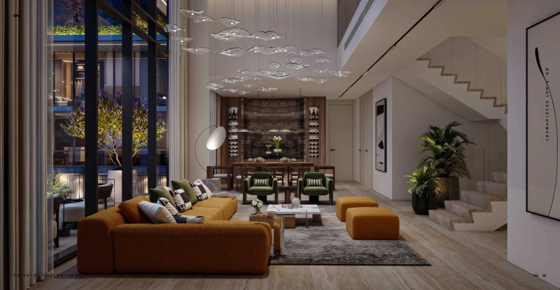 Luxury Penthouse mit 5 Schlafzimmern und riesiger Dachterrasse mit auf das Meer und den Burj Khalifa