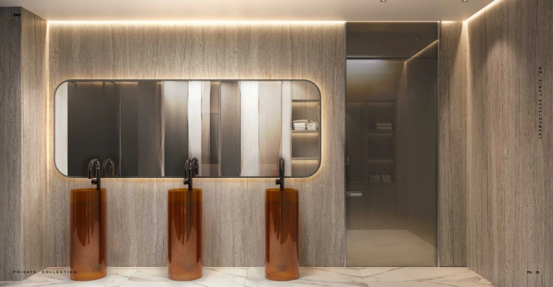 Luxury Penthouse mit 5 Schlafzimmern und riesiger Dachterrasse mit auf das Meer und den Burj Khalifa