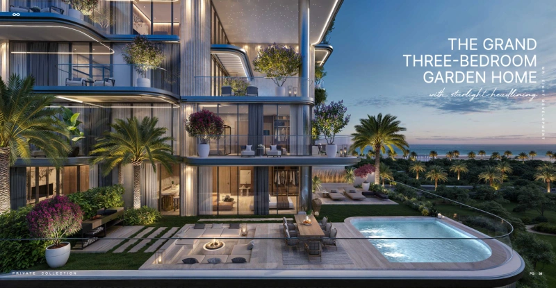 Luxury Penthouse mit 5 Schlafzimmern und riesiger Dachterrasse mit auf das Meer und den Burj Khalifa