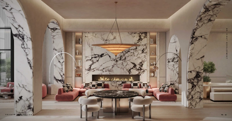 Luxury Penthouse mit 5 Schlafzimmern und riesiger Dachterrasse mit auf das Meer und den Burj Khalifa