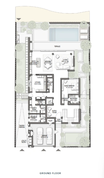 Luxuriöse 5-Zimmer-Villa mit Familienzimmer, Dachterrasse und Meerblick