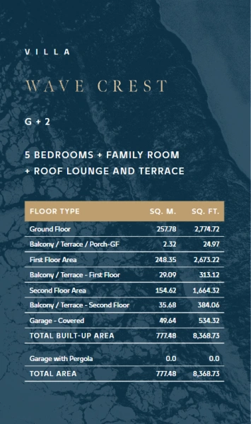 Luxuriöse 5-Zimmer-Villa mit Familienzimmer, Dachterrasse und Meerblick