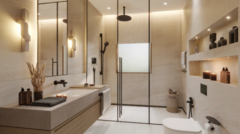 Luxuriöse 5-Zimmer-Villa mit Familienzimmer, Dachterrasse und Meerblick