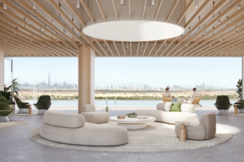 Stilvolles Ein-Zimmer-Apartment mit modernem Design