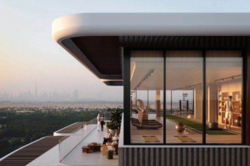 Stilvolles Ein-Zimmer-Apartment mit modernem Design