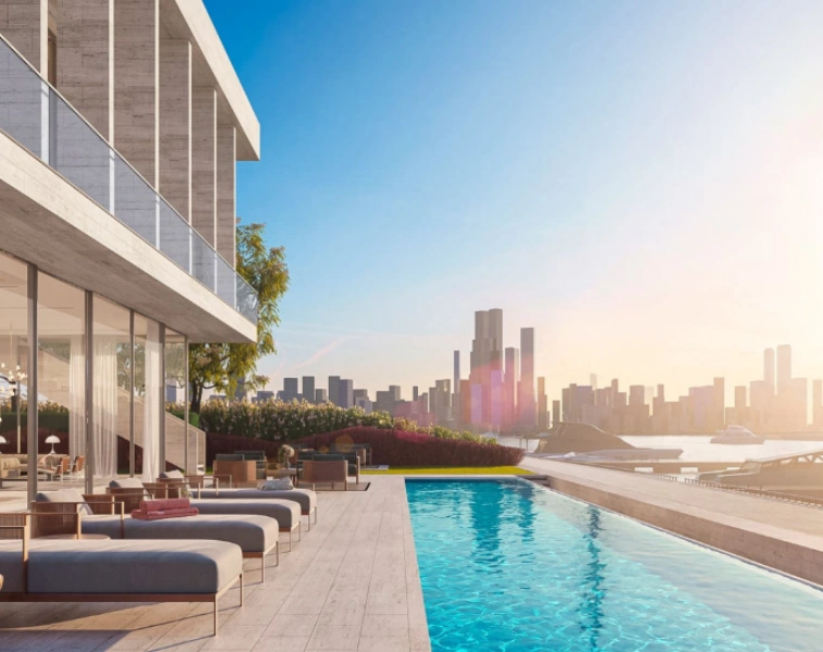 Luxuriöses 2-Zimmer-Apartment mit Maids Room und eigenem Bad. Großzügiges Layout.