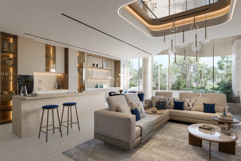 Wohnung mit drei Schlafzimmern