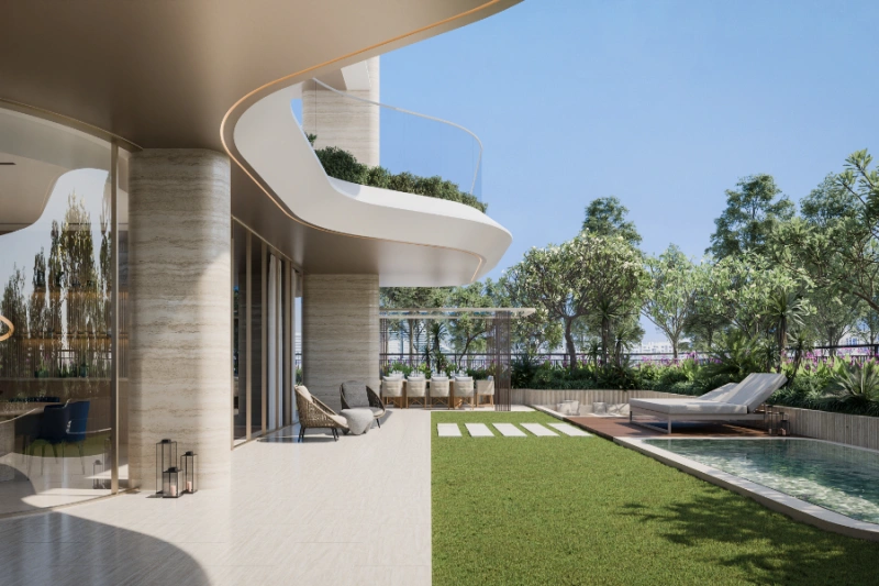 Wohnung mit drei Schlafzimmern