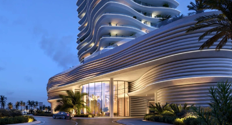 Elegantes Waterfront Living 2BR Apartment mit atemberaubender Aussicht