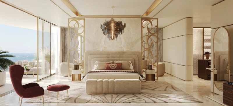 Elegantes Waterfront Living 2BR Apartment mit atemberaubender Aussicht