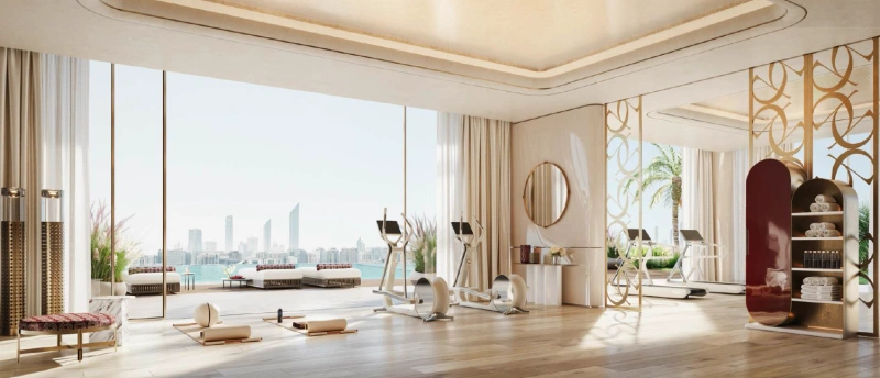 Elegantes Waterfront Living 2BR Apartment mit atemberaubender Aussicht