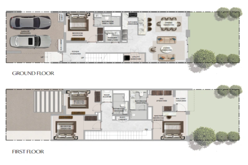 Villa mit vier Schlafzimmern