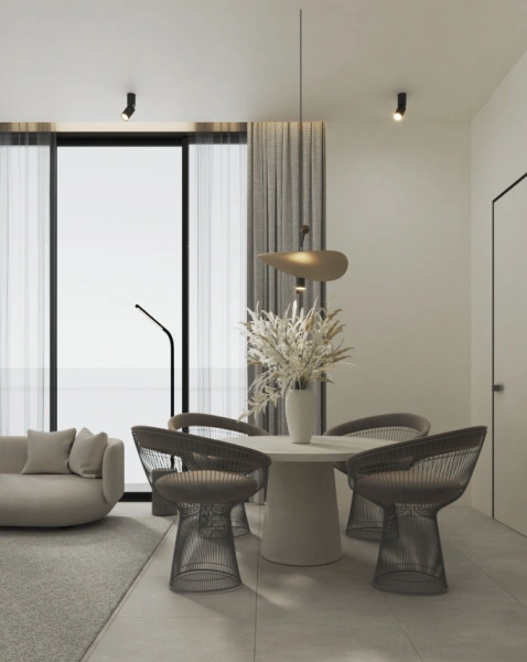 Luxuriöses 1-Zimmer-Apartment mit Dachterrassen-Infinity-Pool und Skyline-Blick