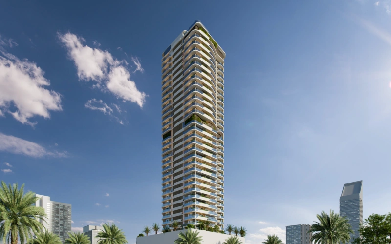 Luxuriöses 1-Zimmer-Apartment mit Dachterrassen-Infinity-Pool und Skyline-Blick