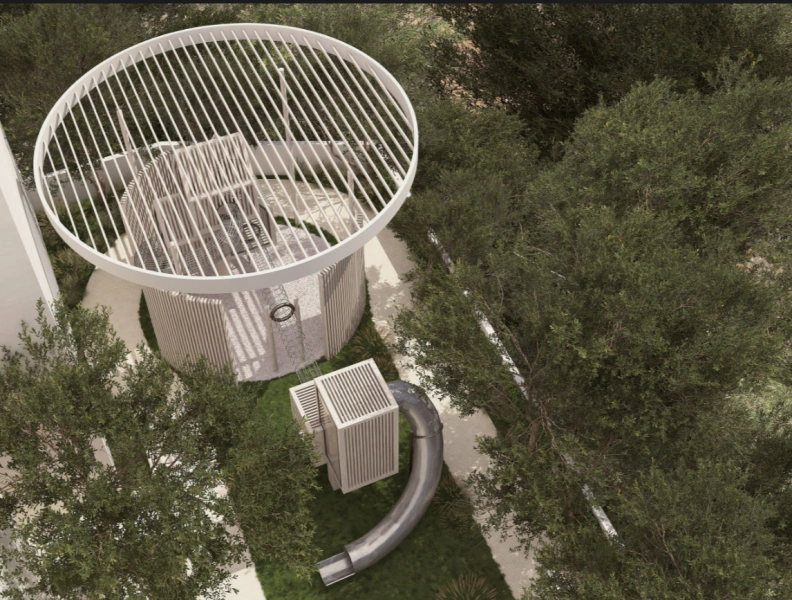 Luxuriöses 1-Zimmer-Apartment mit Dachterrassen-Infinity-Pool und Skyline-Blick