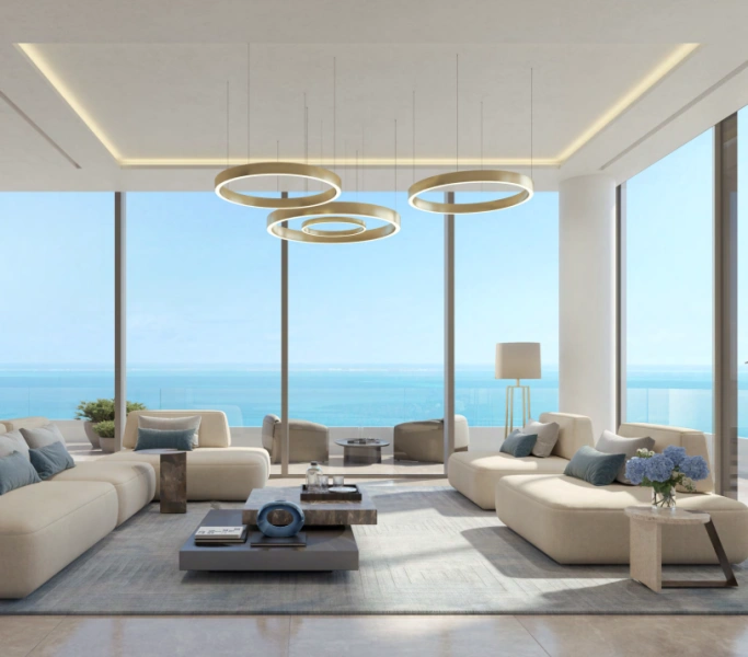 Exklusive 2-Zimmer-Wohnung mit Meerblick im Anwa Aria by Omniyat, Dubai Maritime City