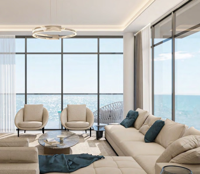 Exklusive 2-Zimmer-Wohnung mit Meerblick im Anwa Aria by Omniyat, Dubai Maritime City