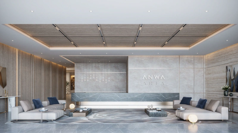 Exklusive 2-Zimmer-Wohnung mit Meerblick im Anwa Aria by Omniyat, Dubai Maritime City