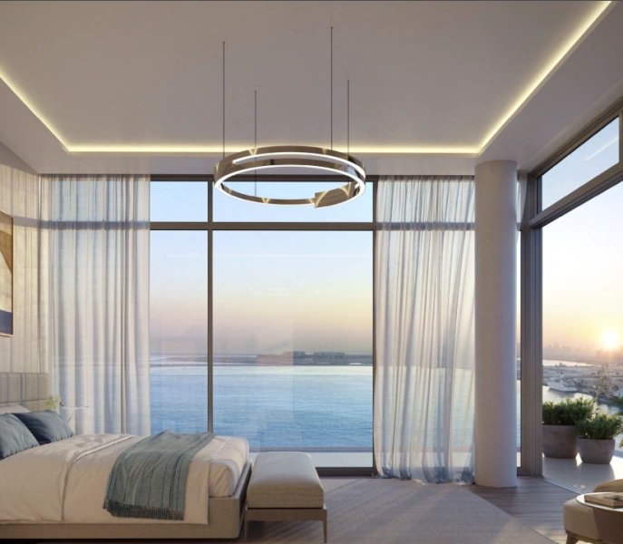 Exklusive 2-Zimmer-Wohnung mit Meerblick im Anwa Aria by Omniyat, Dubai Maritime City