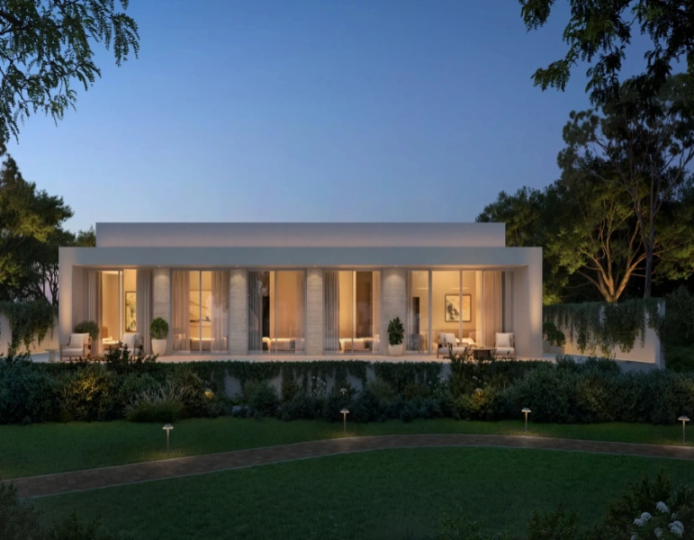 Luxuriöse Villa mit sechs Schlafzimmern, Pool und Panoramablick