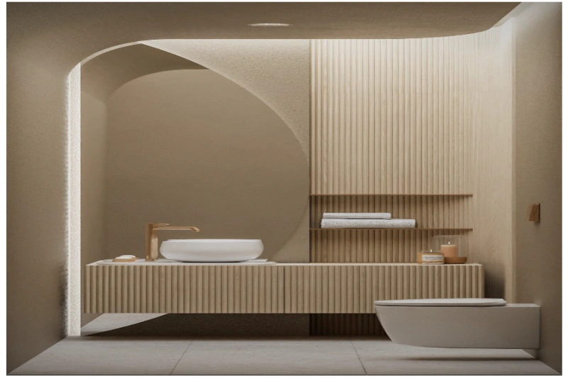 Elegante appartamento con due camere da letto dal design moderno