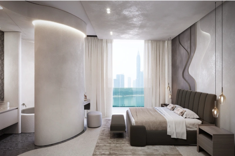 Elegante appartamento con due camere da letto dal design moderno