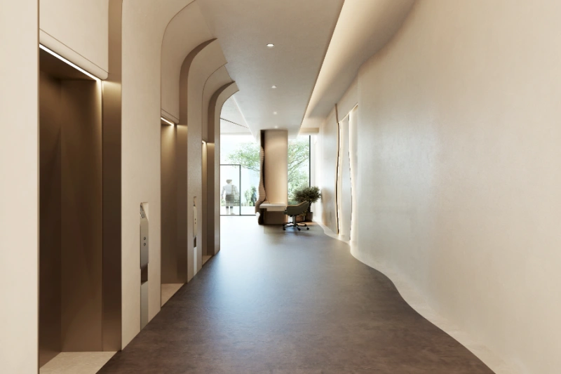 Elegante appartamento con due camere da letto dal design moderno