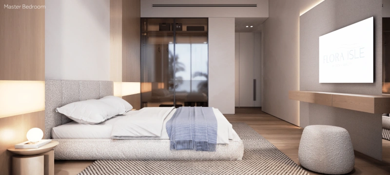 Luxuriöses Beachfront-Leben mit eleganter 2-Zimmer-Wohnung