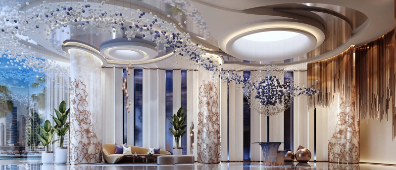 Luxusapartment mit Skylineblick in Downtown Dubai, großem Balkon!