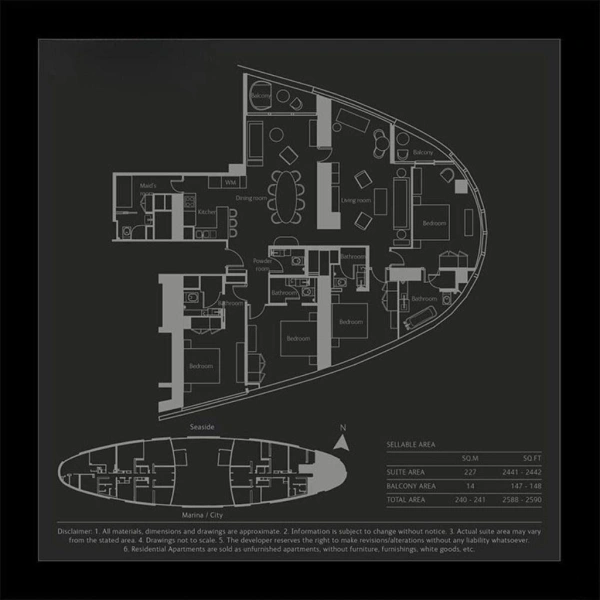 Traumhaftes 4-Zimmer Apartment mit Dienstmädchenzimmer direkt in JBR - Luxus und Komfort vereint!