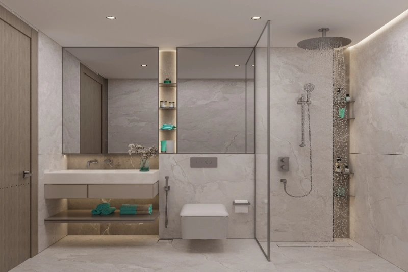 Stilvolle Wohnung mit zwei Schlafzimmern und modernem Design