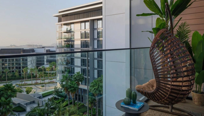 Luxuriöses 3-Zimmer-Apartment + Zimmer für Hausangestellte mit eigenem Bad auf der Insel.