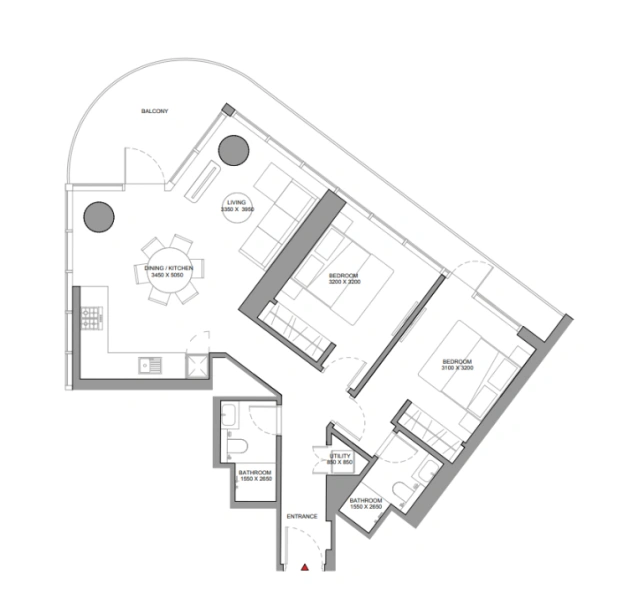 Geräumiges 2-Zimmer-Apartment mit tollen Annehmlichkeiten in Top-Lage!