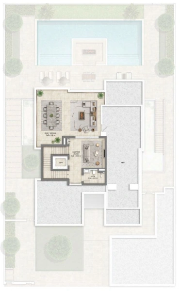 Luxusvilla mit 5 Schlafzimmern in traumhafter Lagunenlage - The Adress Villas