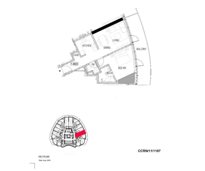 Modernes 1BR Apartment mit großartigen Annehmlichkeiten Jetzt verfügbar!