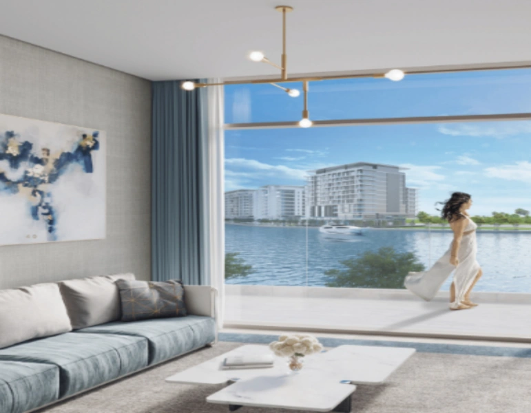 Modernes Apartment mit zwei Schlafzimmern, schlankem Design und zeitgemäßer Ausstattung