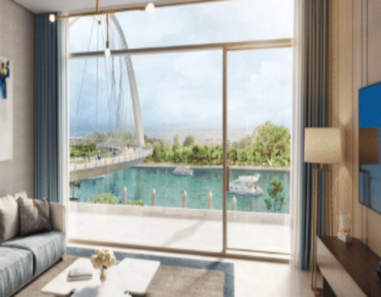 Modernes Apartment mit zwei Schlafzimmern, schlankem Design und zeitgemäßer Ausstattung