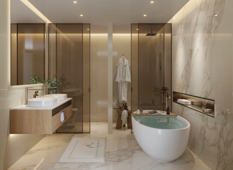 Luxuriöses 1-Zimmer-Apartment: Resort-Style-Living am besten!