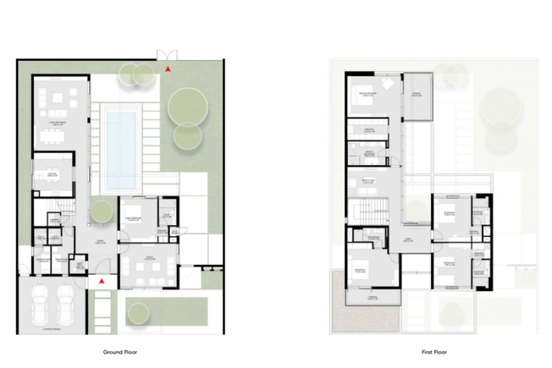 Villa de cinq chambres