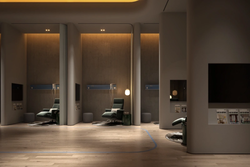 Luxuriöses Apartment mit fünf Schlafzimmern, Pool und Panoramablick